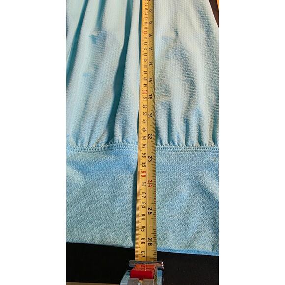 Womens Lululemon No Limits Racerback Tank Top Blue Missing Bra Inserts size 6 - Picture 7 of 7